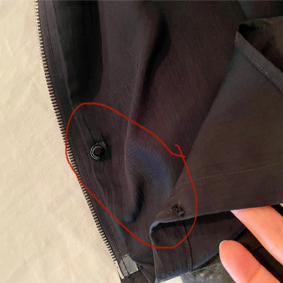 Black Sandro Paris Leather Jacket ,  US 4 - Picture 13 of 13